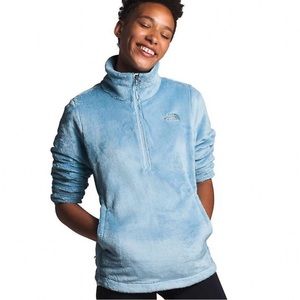 THE NORTH FACE Osito Quarter-Zip Pullover, LIKE NEW!